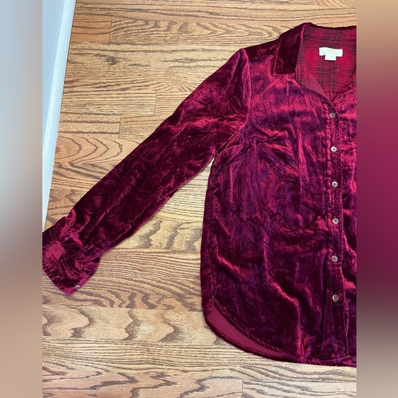 Maeve Velvet Shirt - Picture 7 of 10